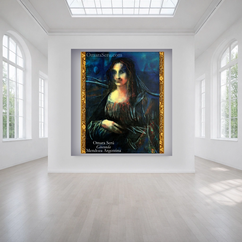 monalisa — artwork by Omara Seru